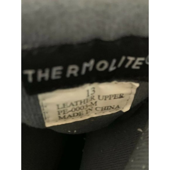 POLAR EDGE‎ Warm Thermolite Winter Men’s Sz 13 suede Snow Boots Beige Shoes - Picture 2 of 8